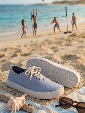 ✦ OLUKAI PEHUEA LI — LIGHT BLUE / SEA GLASS ✦Size: US Men's 11.5 TRADE-MD-EW